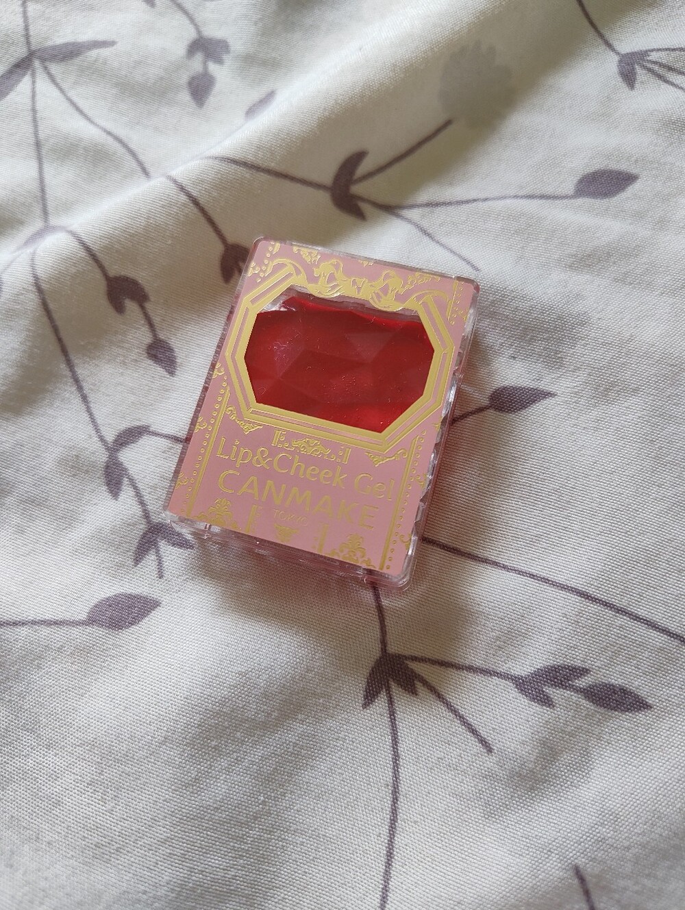 CANMAKE Lip & Cheek Gel Red 01 Strawberry Mousse Japan Beauty